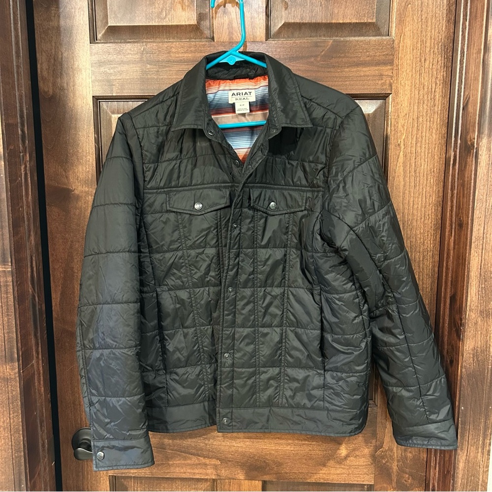 Ariat Dark Quilted Shirt Jacket